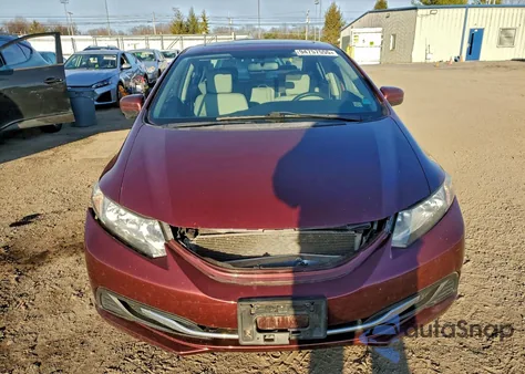 2015 Honda Civic Ex из США, поврежденный, VIN 2HGFB2F86FH555327
